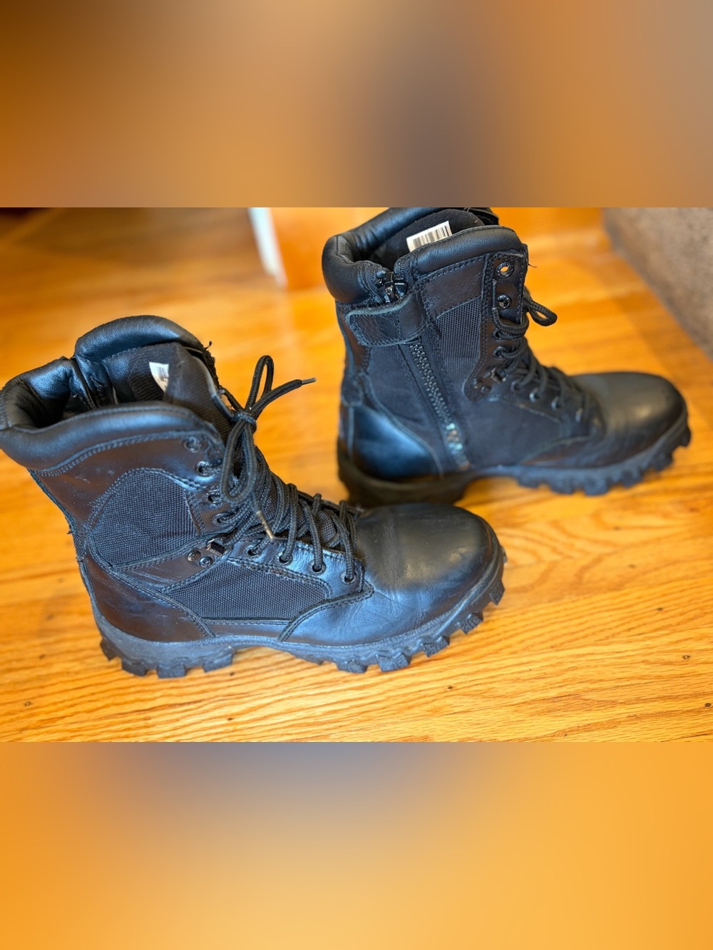 Rocky AlphaForce Waterproof Tactical Duty Boots Blk women’s 7
